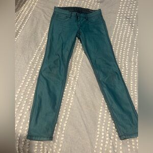 Teal Skinny Jeans 
Reversible